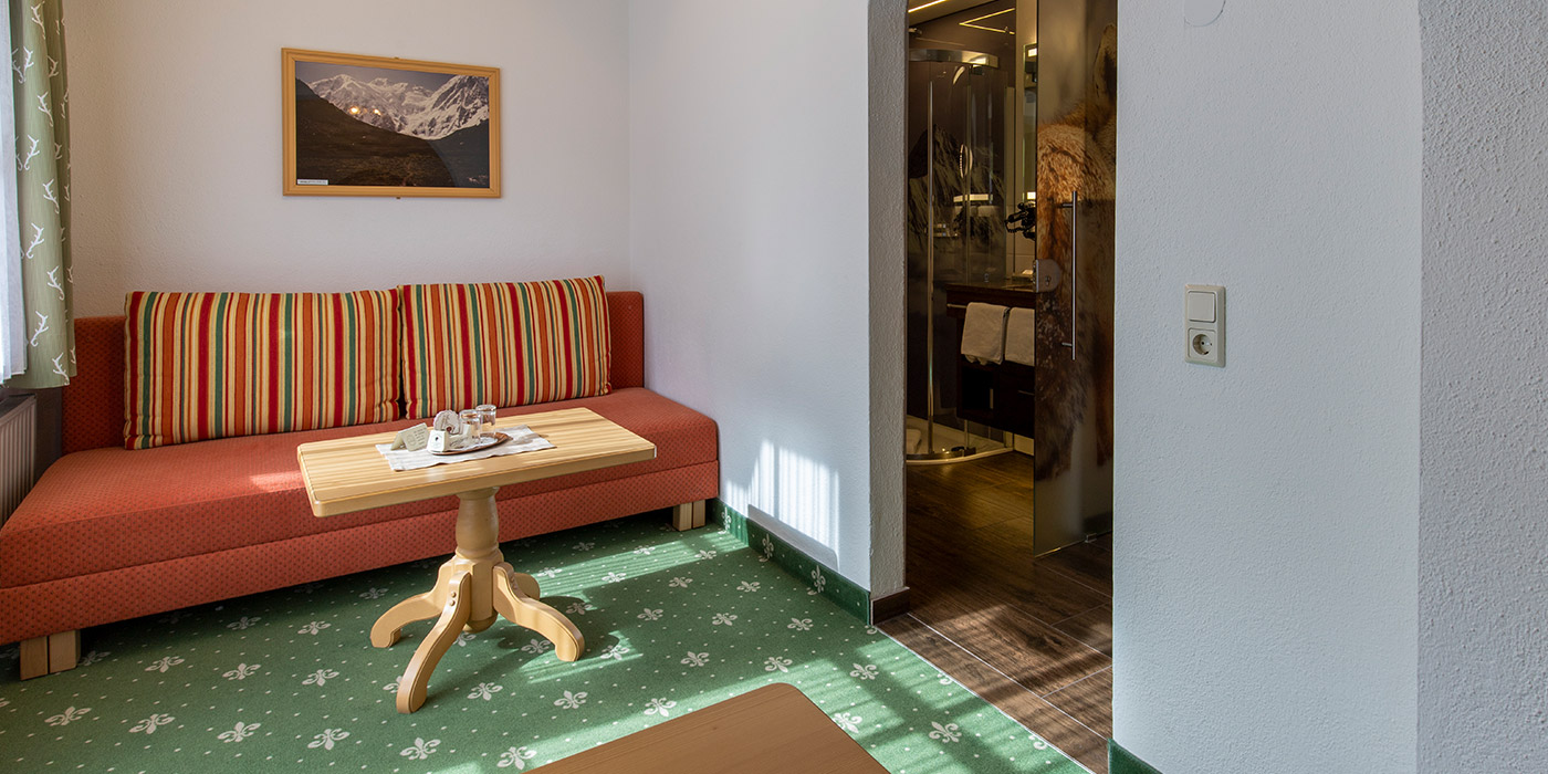 Guest rooms incl. breakfast Monte Bianco Ischgl